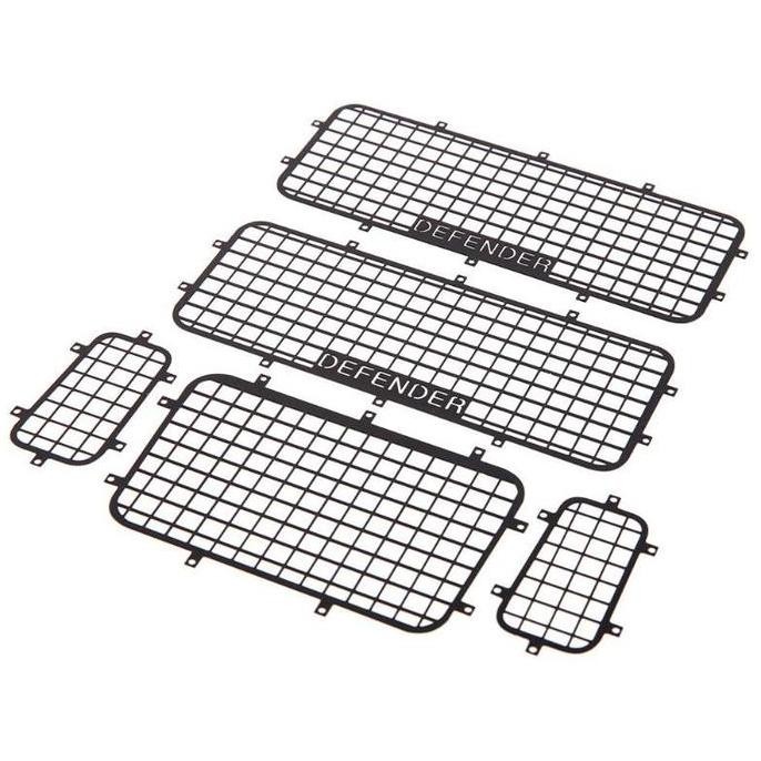 5Pcs Window Mesh Rc Traxxas Trx4 Trx-4 1/10 Jaring Pelindung Jendela Trx4 Trx-4