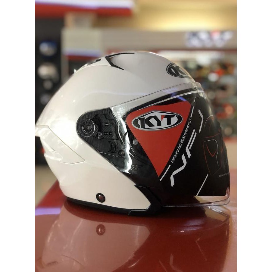 TERLARIS - KYT NFJ Solid White