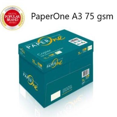 

[Grab/Gojek] Termurah! Kertas Copy HVS A3 70 / 80 g PaperOne / Box Dus