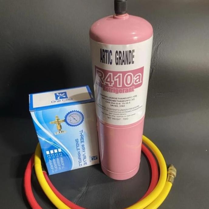 TERBARU - Paket Isi Freon AC Rumah R410a | Freon R410