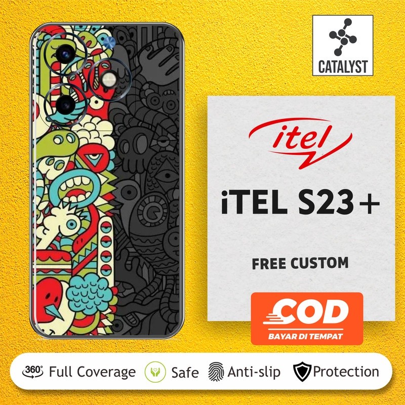 

Itel S23 Garskin Stiker Custom Fullbody Bisa COD