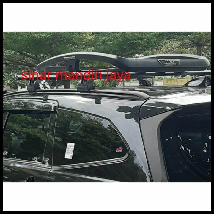 BEST DEAL PAKET CROSS BAR JEPIT ROOF RAIL+RACK HUMMER ALL NEW PAJERO 2021 