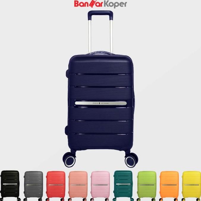 TERMURAH - Tas Koper Polo Classic 10099 Koper 24 Inch Hardcase Anti Pecah