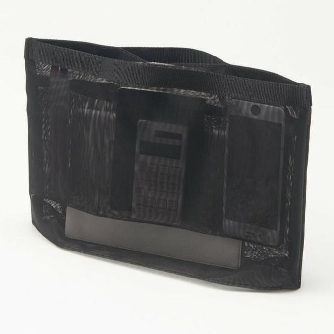 

TERLARIS - MUJI - Nylon Mesh Bag Organizer B5 || Tempat Alat Tulis