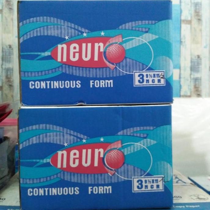 

TERMURAH - Neuro Continuous Form 3 ply bagi 2/Kertas Printer Komputer 9,5 x 11".
