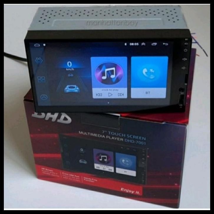 DISKON HEAD UMIT ANDROID 7" INCH DHD MIRRORLINK HEAD UNIT / MOBIL BELENO BARU 
