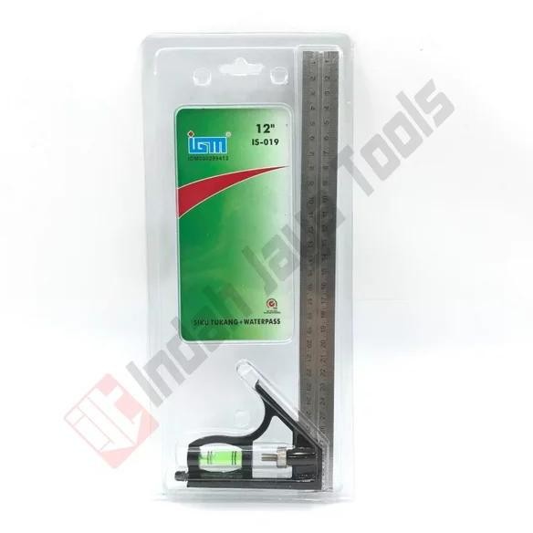 

new !!! MURAH PROMO Combination Try Square - Penggaris Siku Tukang Waterpas
