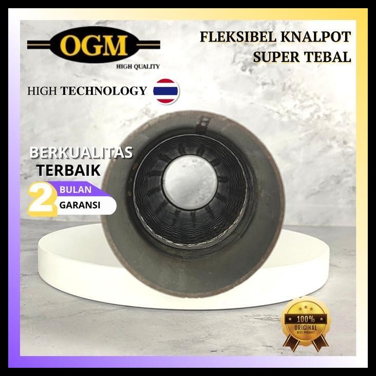 TERMURAH OGM - FLEKSIBEL FLEXIBLE KNALPOT MOBIL HONDA ACCORD CIELO SUPER TEBAL 