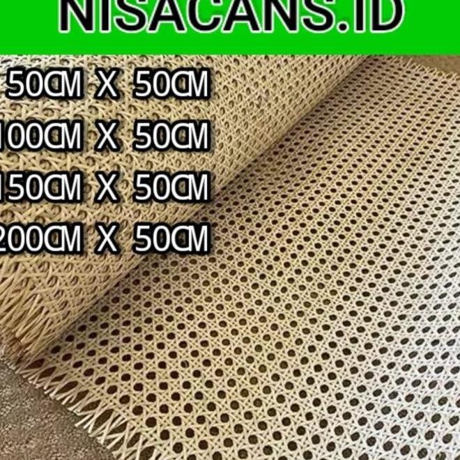 new  Rotan - Anyaman Rotan Alami Lembaran/Rotan Kulit Alami