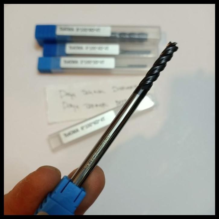 GRATIS ONGKIR TOKIWA ENDMIL WIDIA PANJANG 8MM 4F ENDMIL LONG 100MM EDMIL CARBIDE 