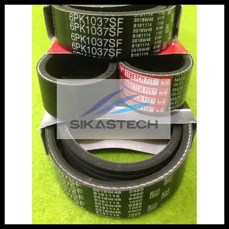 TERBARU V-BELT / FAN BELT FORD FIESTA GATES ORIGINAL 