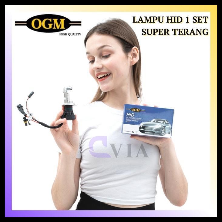 GRATIS ONGKIR OGM - LAMPU HID MOBIL TOYOTA KIJANG INNOVA 6000K 35W HIGH TECH 