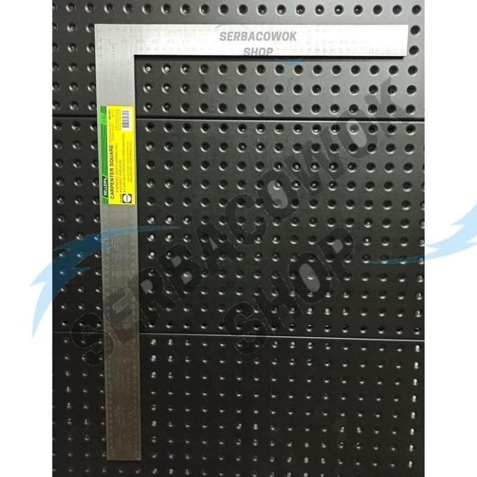 

new !!! sellery Penggaris Siku Meter 40 x 60 CM Siku Tukang Stainless Anti Krt