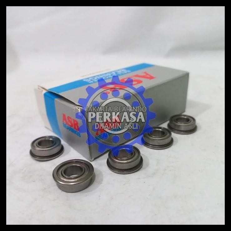 TERMURAH BEARING F687ZZ / F 687 ZZ FLANGE KUPING TUTUP BESI ASB 