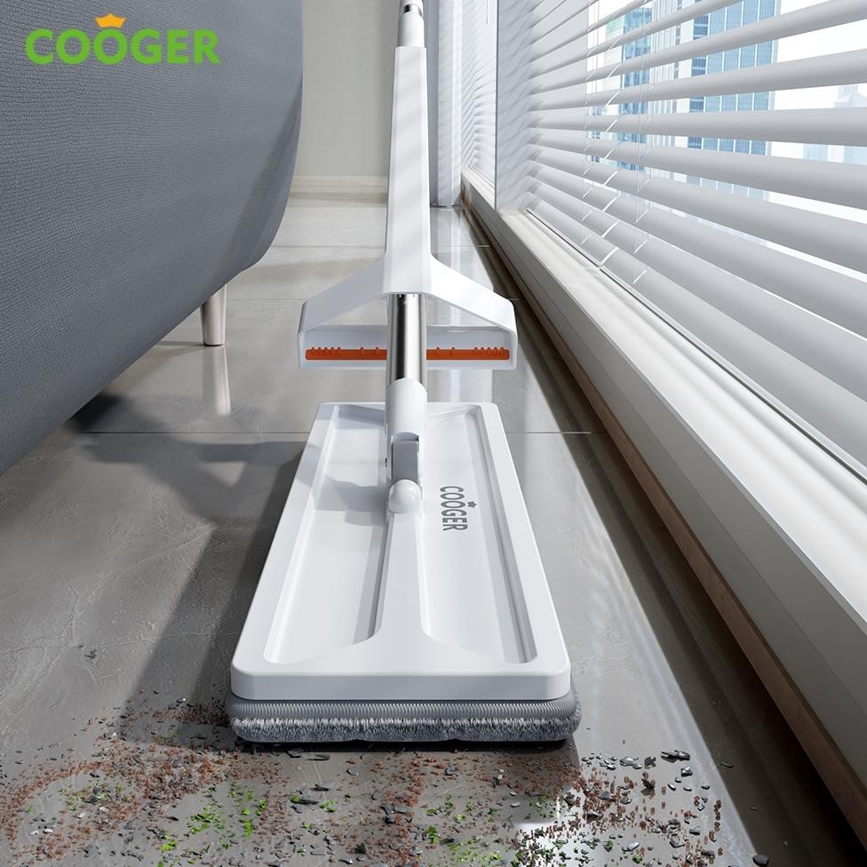 ready COOGER MEDAN Alat Pel Lantai Peras Otomatis Pengering Praktis Kain Microfiber Viral Automatic 