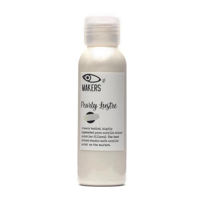 

Pearly Lustre Metallic Acrylic Paint 100Ml