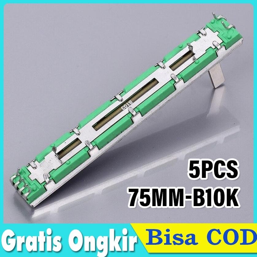 Potensio Geser 7.5 cm fader mixer 10k B103 original Mixer Yamaha Behringer soundcraft Mackie Asley G