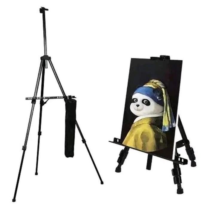 

Easel Lukis Lukisan Easel Frame Foto Wedding Stand Besi Canvas Cat Stationery