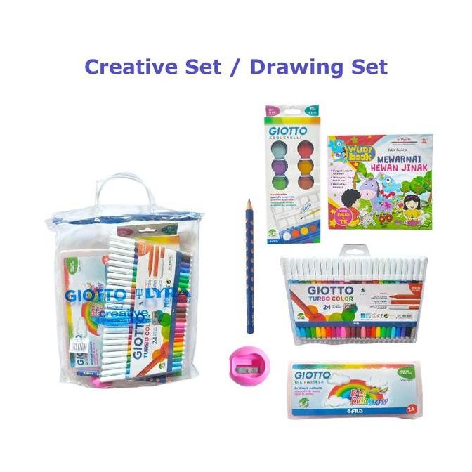 

Creative Set Giotto Lyra Set Mewarnai Menggambar #Tab0002 - Set