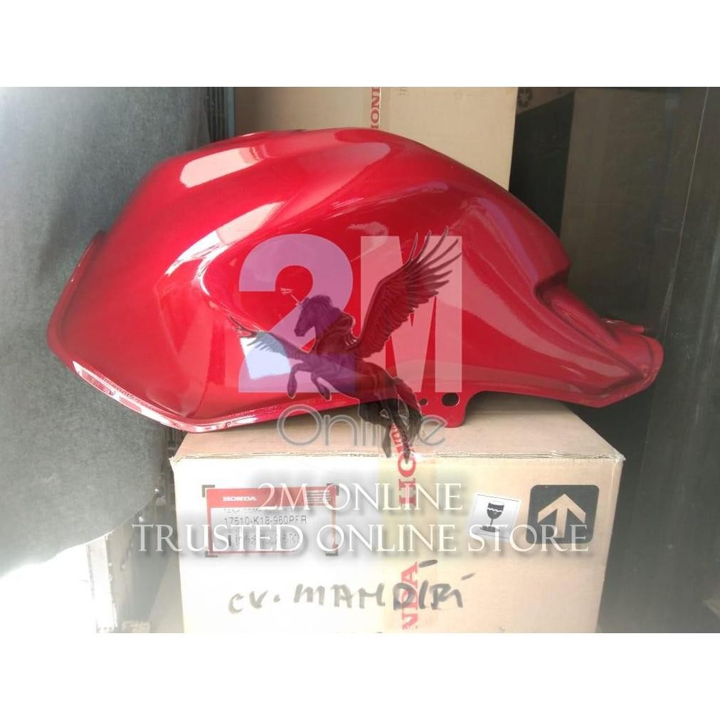2m FUEL TANK TANGKI CB VERZA 150 MERAH ORI AHM 17510-K18-960PFR