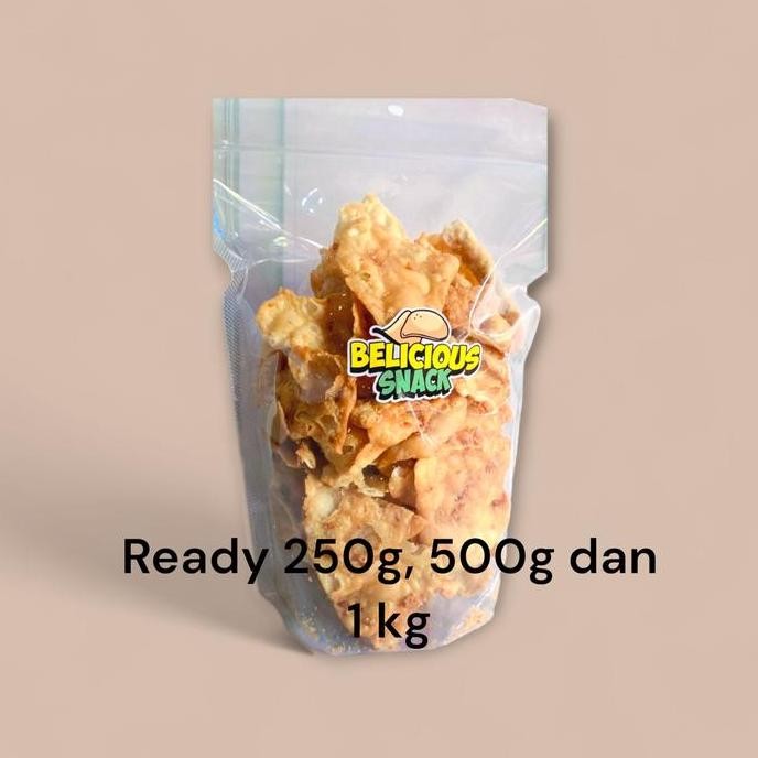 

Keripik Bawang Belicious Snack / Makanan Ringan / Keripik Cemilan Khas Jepara 250Gr