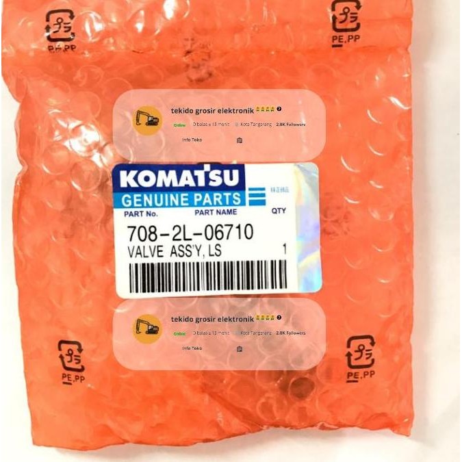 LS VALVE KOMATSU PC200-8 PN 7-2L-06710