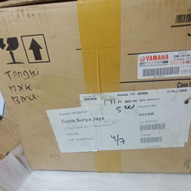 FUEL TANK TANGKI TENGKI BENSIN RX KING RXK 29N HITAM BIRU HIJAU GOLD/CREAM