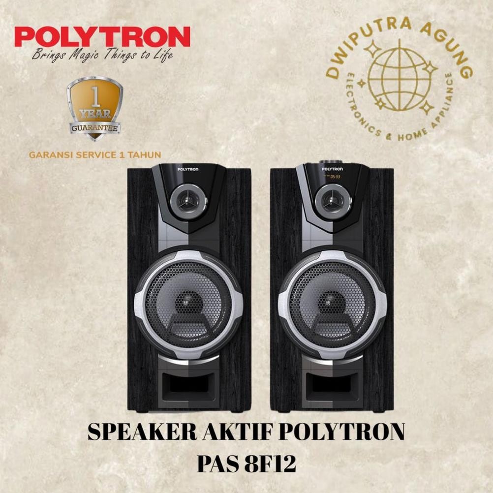 SPEAKER AKTIF POLYTRON PAS8F12 PAS 8F12 SPEAKER AKTIF BLUETOOTH POLYTRON PAS8F12 DiM