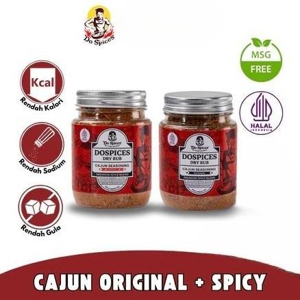 

Dospices Healthy Dry Rub Bumbu Marinasi Rendah Kalori [Cajun ls