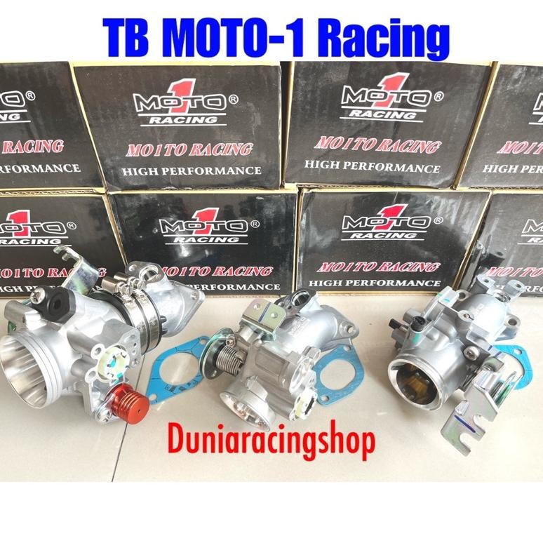 THROTTLE BODY TB MOTO 1 Racing MX king Vixion R15 old Lexi Nmax Vario 125 Vario 150 Byson Fi Vixion 