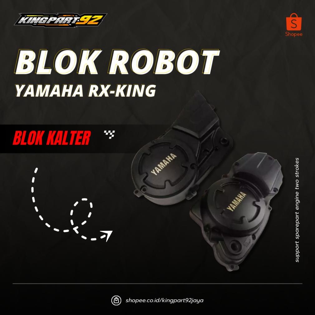 BLOK ROBOT BLOK KALTER COVER MESIN NEW RX KING POWDER COATING BLOK MESIN BLOK ROBOT RXKING CHOATING 