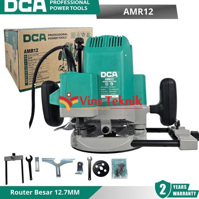 Mesin Profil Kayu Wood Trimmer Router Besar DCA AMR12 AMR 12