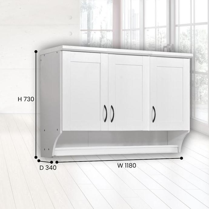 Kitchen Set Atas 3 Pintu Venezia