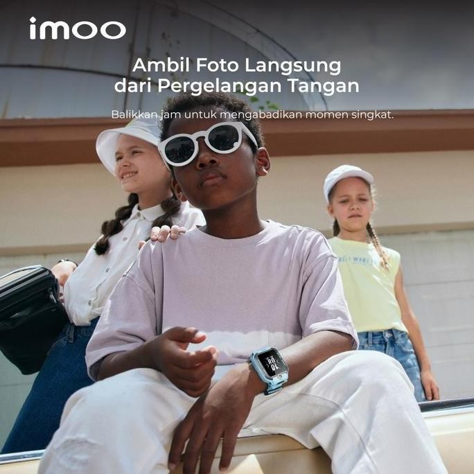 NEW IMOO KIDS WATCH PHONE Z7 | JAM TANGAN PINTAR SMARTWATCH ANAK | GARANSI RESMI
