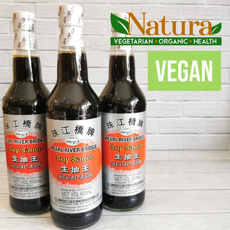

Kecap Asin Pearl River Dge Soy Sauce 600Ml Vegan Vegetarian