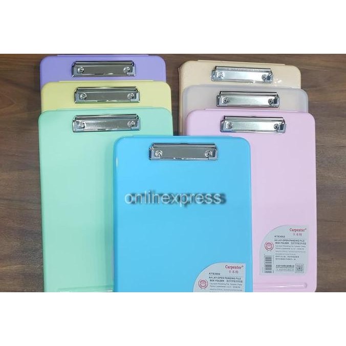 

Papan Ujian A4 2 In 1 / Papan Jalan / Clipboard A4 / Alas Ujian 2 In 1 New Stok