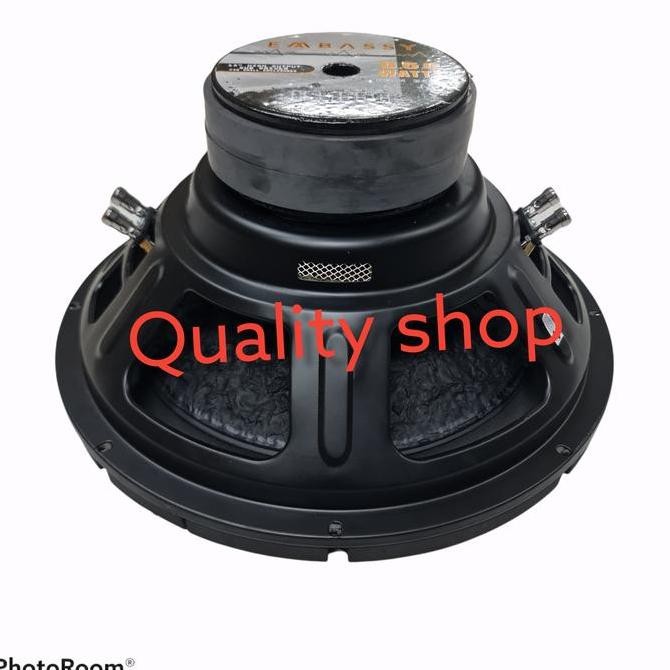 Subwoofer Embassy 15 Inch Double Magnet Double Cone Baru