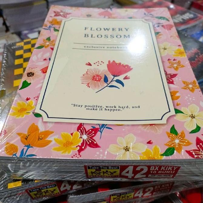 

Buku Boxy Kiky 42 Lembar 10 Buku Stationery Paper New Stok