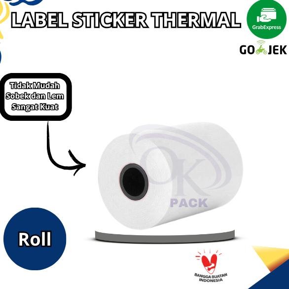 

Kertas Sticker Thermal 100x150 mm 300 Lembar / Label Thermal / Sticker Label Thermal Resi 300 Pcs