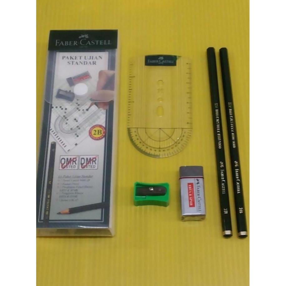 

Paket Ujian Faber Castell + Tempat Pensil Eksklusif - Set Alat Tulis Ujian Sekolah