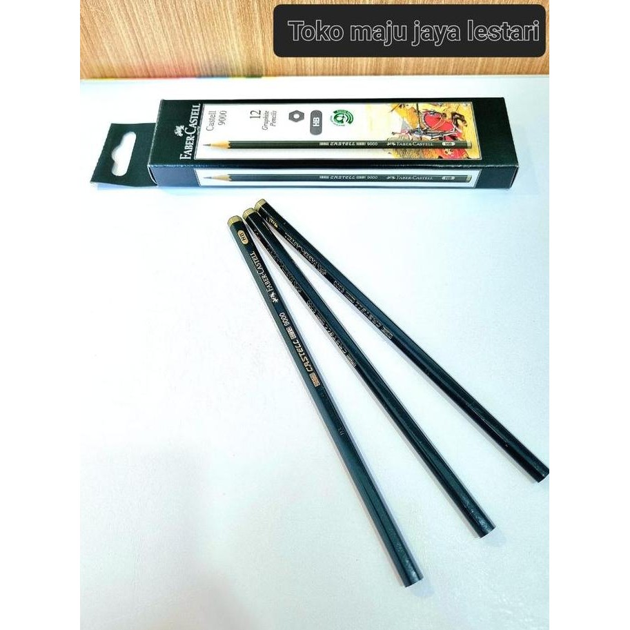 

Faber Castell Pensil 2B Asli | Pensil Ujian dan Menulis Harian