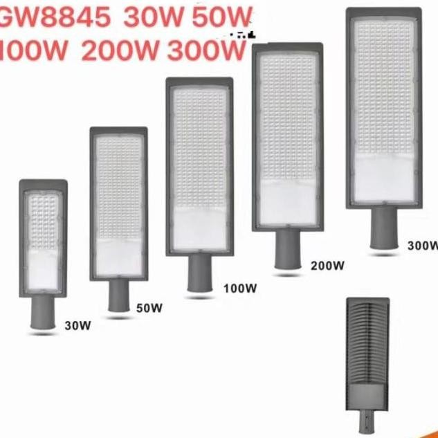 Lampu Jalan LED PJU 30 50 100 200 300 Watt Kap Lampu Sorot Jalan PJU