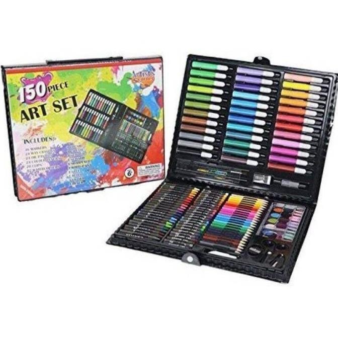 

Art Set Crayon 150/208pcs + Pensil Warna + Alat Menggambar Melukis Anak Lengkap