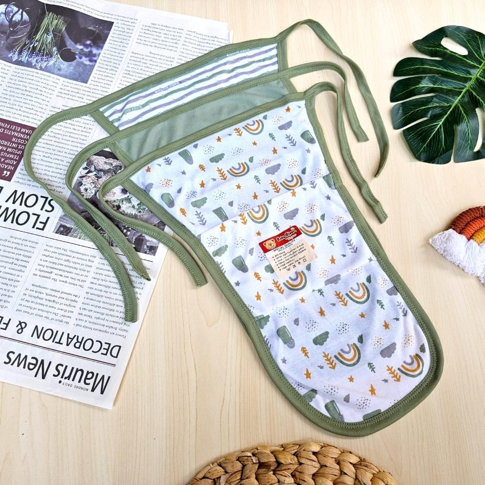 Baby Bloom 12 pcs / 6 pcs Popok Bayi Tali Kain SAGE & MUSTRAD SNI / Popok Kain Serian Premium