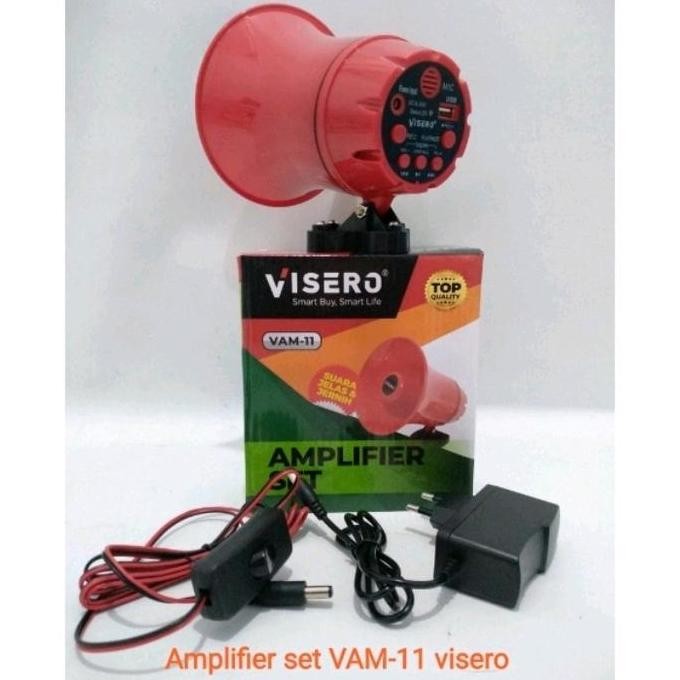 Speaker Jualan Keliling Toa Bluetooth Pedagang Vam11 Visero