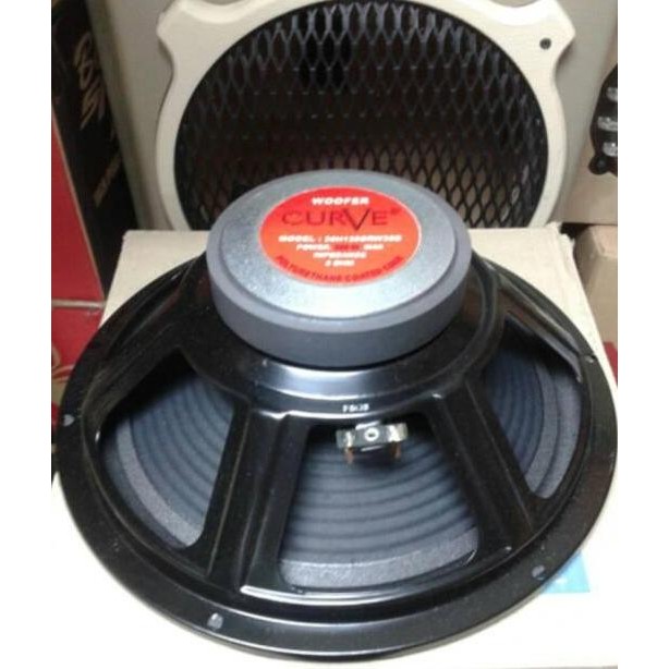 Speaker Woofer 12 Inch Curve 350 Watt Bass Mantap Karaoke Audio Mobil Rumah
