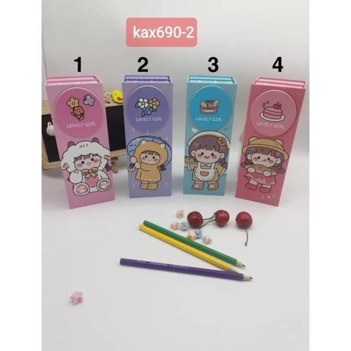 

Bos Kotak Pensil Karton Berdiri Tingkat/Tempat Pensil Anak Sekolah Stationery/Kotak Pensil Canggih/Kotak Pensil Aesthetic New Stok