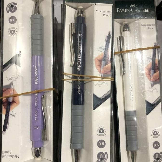

Pensil Mekanik Apolo Faber Castell Dengan Penghapus Roll