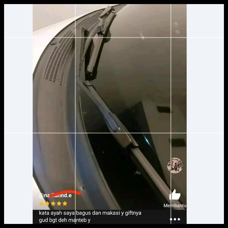 DISKON WIPER KACA MOBIL HONDA BRIO 2012 2013 2014 2015 2016 2017 2018 BANANA 