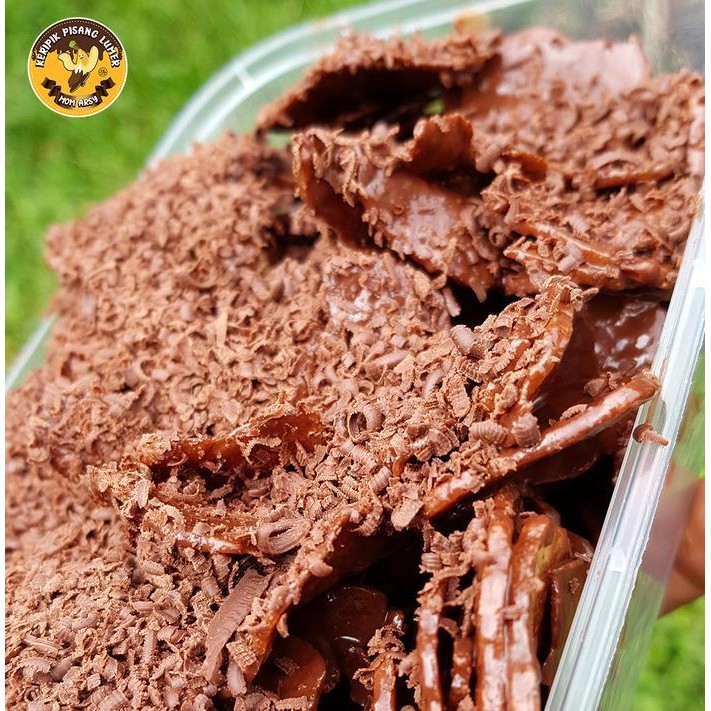 

Rkm Keripik Pisang Coklat Lumer Mom Arsy Rasa Coklat Full Toping Isi Lebih Banyak Kripik Snack Crispy Food Pedas Cemilan Chips Makanan